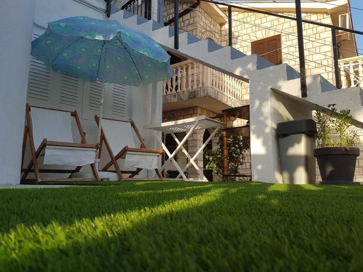 Waterfront Townhouse Sunset View With Garage Appartement Bigovo Buitenkant foto